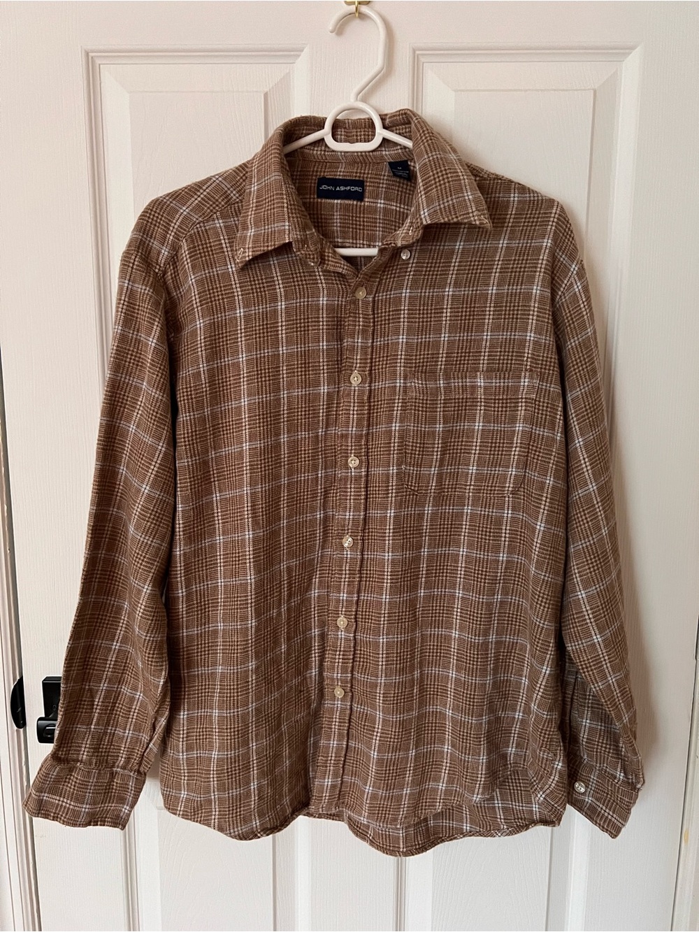 John Ashford vintage flannel shirt size M